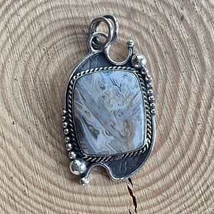 Lake Superior agate pendant